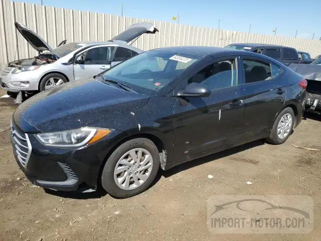 HYUNDAI ELANTRA 2017 5npd74lfxhh095153