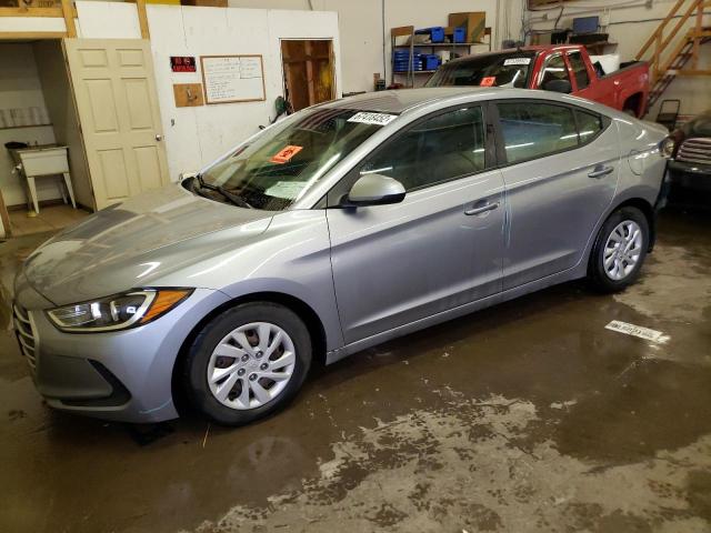 HYUNDAI ELANTRA SE 2017 5npd74lfxhh099929