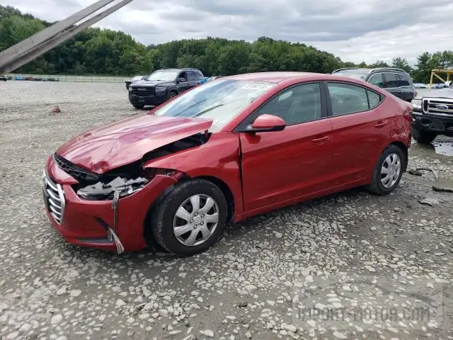 HYUNDAI ELANTRA 2017 5npd74lfxhh102053