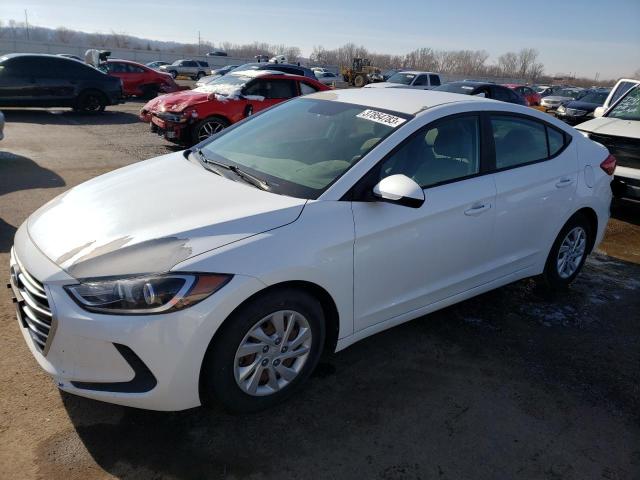 HYUNDAI ELANTRA SE 2017 5npd74lfxhh102330