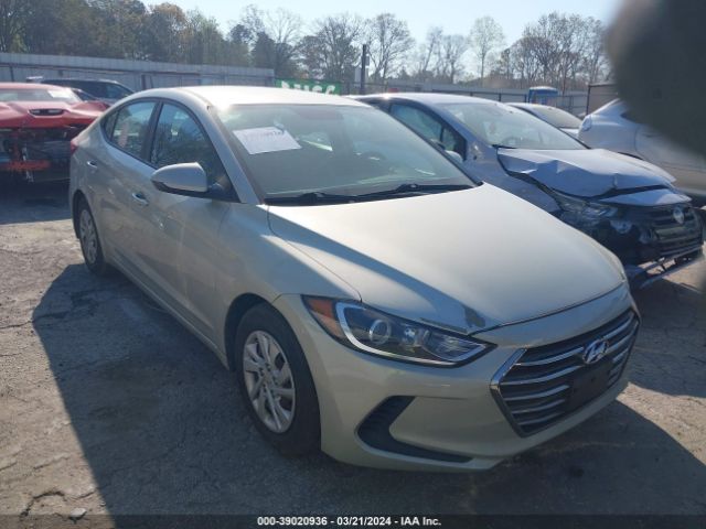 HYUNDAI ELANTRA 2017 5npd74lfxhh103381