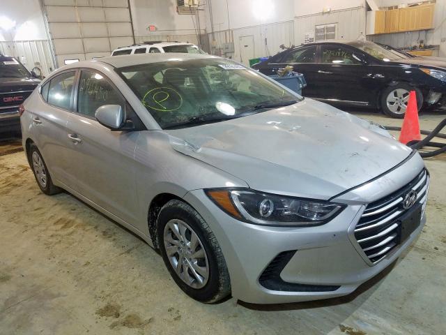 HYUNDAI ELANTRA SE 2017 5npd74lfxhh114476