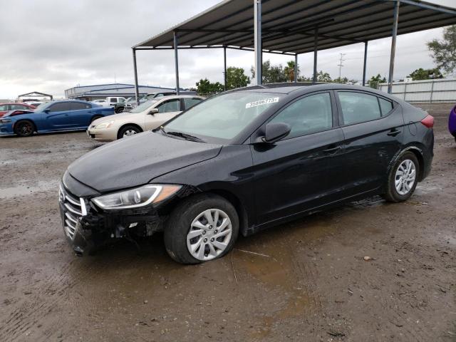 HYUNDAI ELANTRA SE 2017 5npd74lfxhh141144