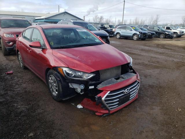 HYUNDAI ELANTRA SE 2017 5npd74lfxhh143878