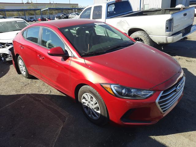 HYUNDAI ELANTRA SE 2017 5npd74lfxhh146411