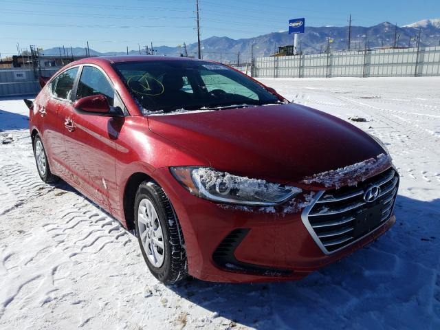 HYUNDAI ELANTRA SE 2017 5npd74lfxhh149115