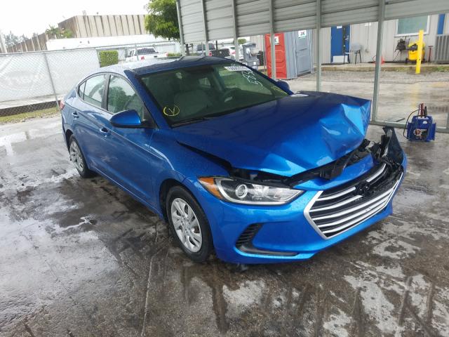 HYUNDAI ELANTRA SE 2017 5npd74lfxhh155836