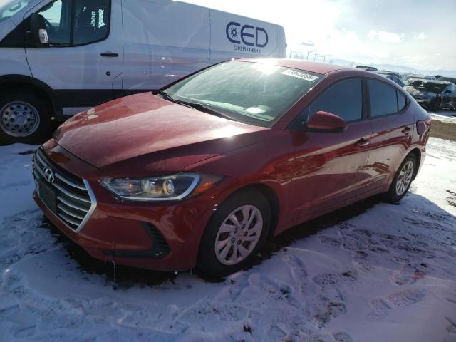 HYUNDAI ELANTRA SE 2017 5npd74lfxhh165010