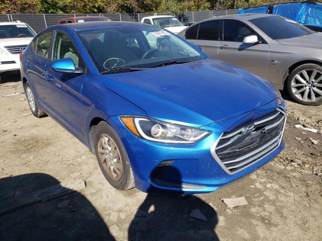 HYUNDAI ELANTRA SE 2017 5npd74lfxhh167310