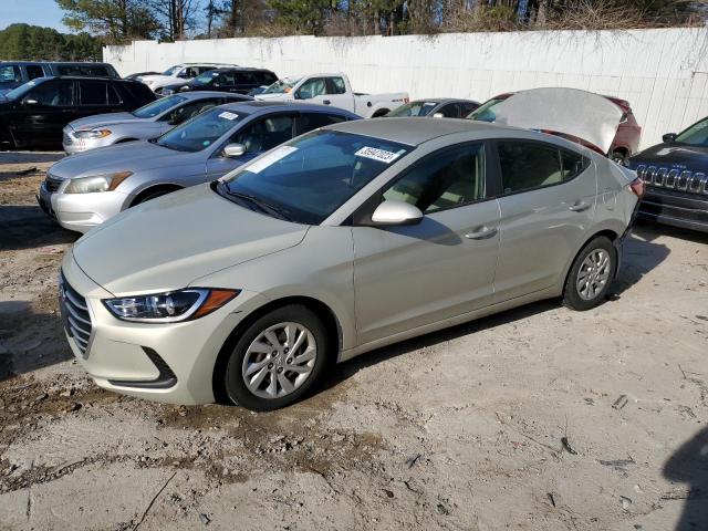 HYUNDAI ELANTRA SE 2017 5npd74lfxhh180591