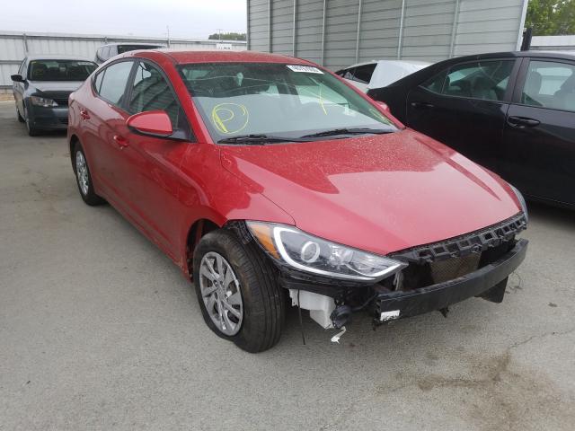 HYUNDAI ELANTRA SE 2017 5npd74lfxhh188416