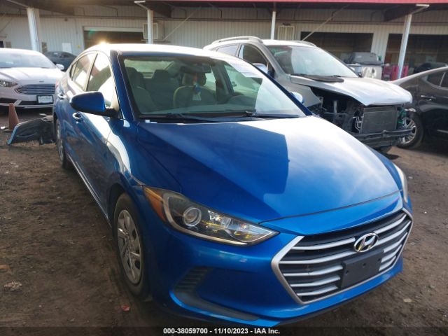 HYUNDAI ELANTRA 2017 5npd74lfxhh188755