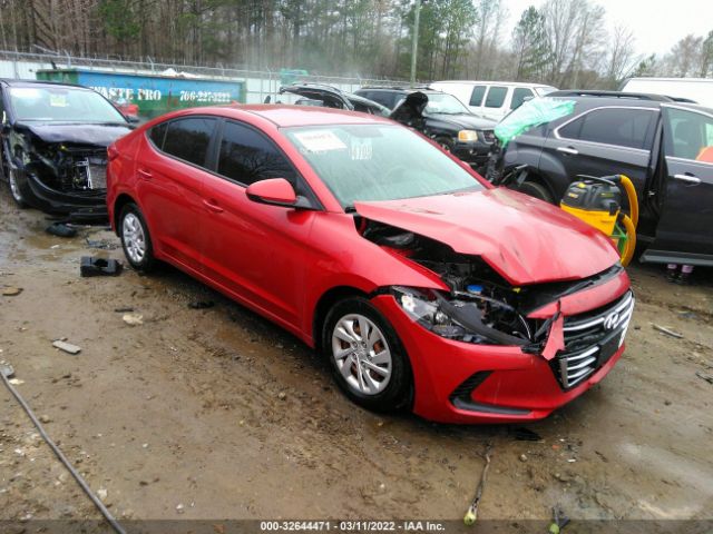 HYUNDAI ELANTRA 2017 5npd74lfxhh191798