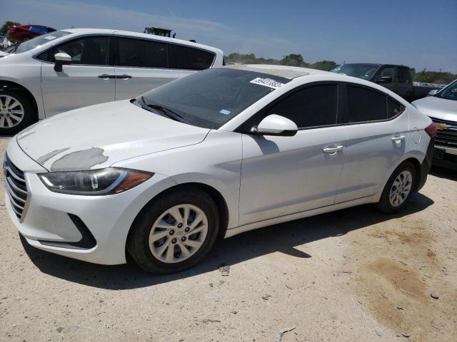 HYUNDAI ELANTRA SE 2017 5npd74lfxhh194118