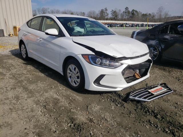 HYUNDAI ELANTRA SE 2017 5npd74lfxhh194636