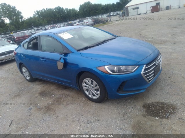 HYUNDAI ELANTRA 2017 5npd74lfxhh198878