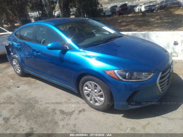 HYUNDAI ELANTRA 2017 5npd74lfxhh203867