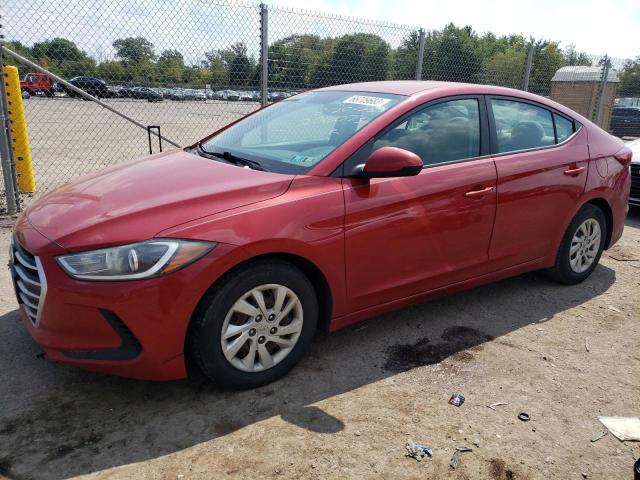 HYUNDAI ELANTRA SE 2017 5npd74lfxhh206073