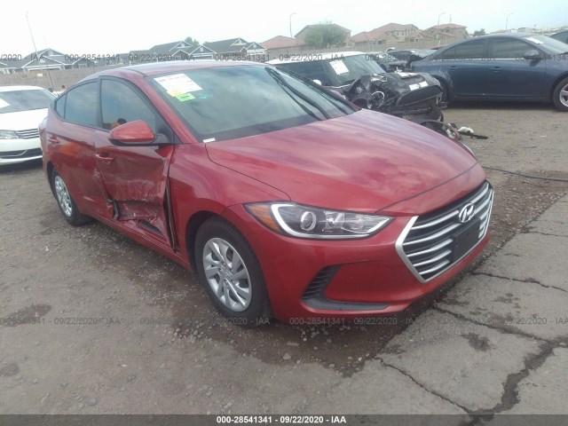 HYUNDAI ELANTRA 2017 5npd74lfxhh210883