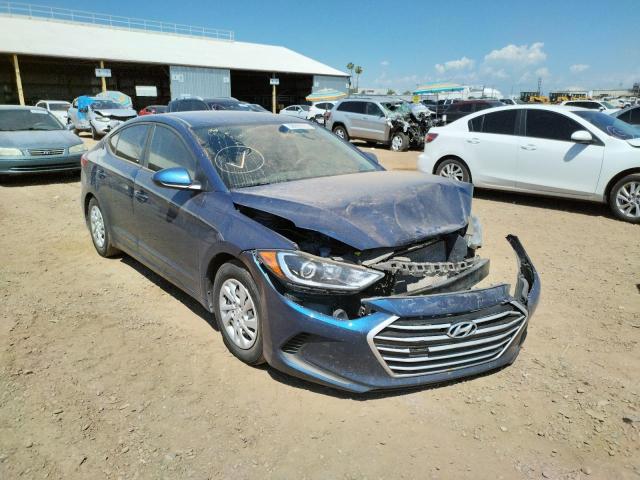 HYUNDAI ELANTRA SE 2018 5npd74lfxjh285489