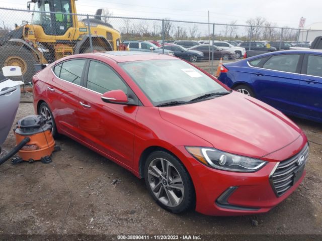 HYUNDAI ELANTRA 2017 5npd84lf0hh039610