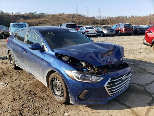 HYUNDAI ELANTRA SE 2017 5npd84lf0hh108165