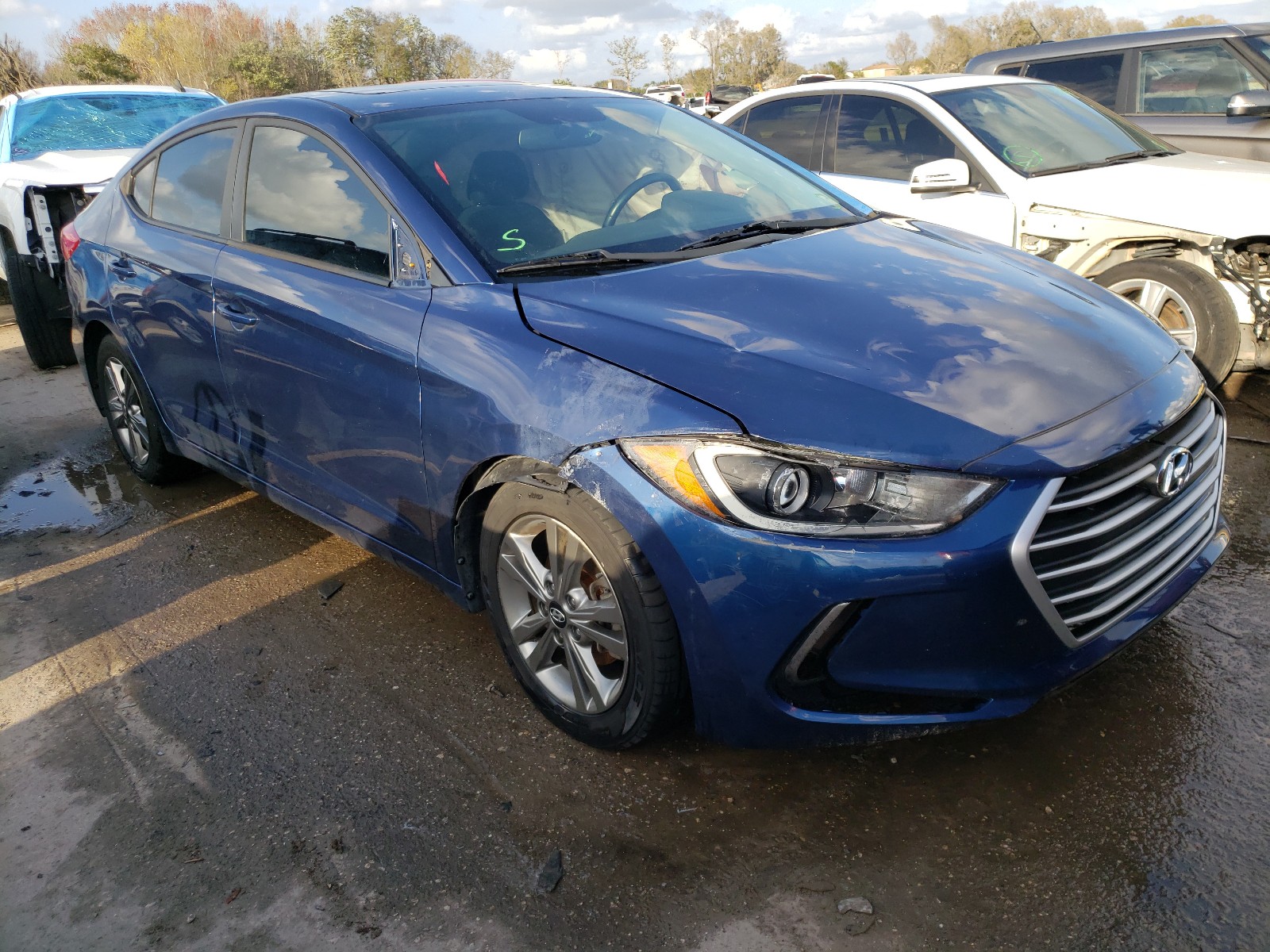 HYUNDAI ELANTRA SE 2017 5npd84lf0hh124124