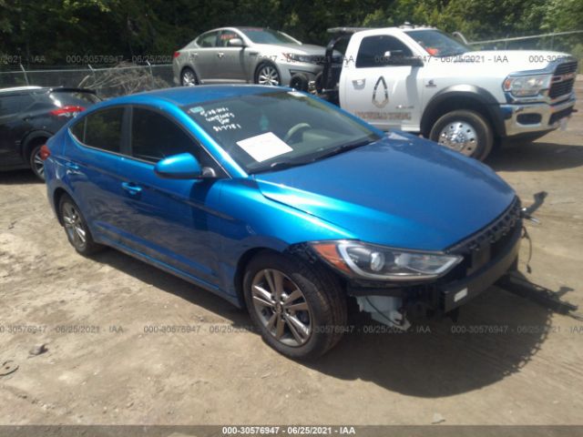 HYUNDAI ELANTRA 2018 5npd84lf0jh217781