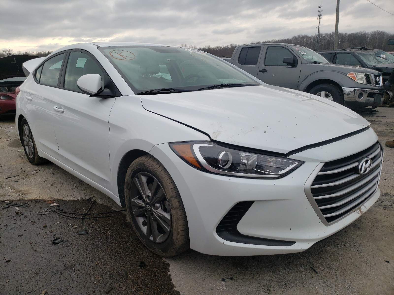 HYUNDAI ELANTRA SE 2018 5npd84lf0jh223855