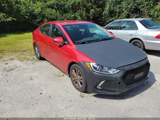 HYUNDAI ELANTRA 2018 5npd84lf0jh228330