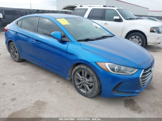 HYUNDAI ELANTRA 2018 5npd84lf0jh234239