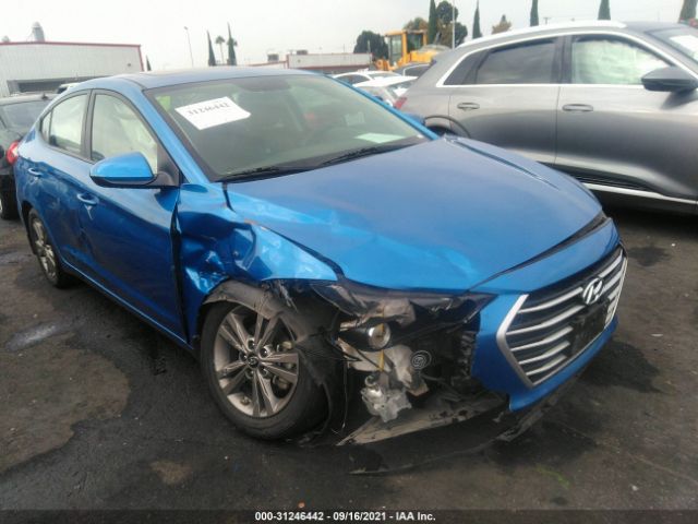 HYUNDAI ELANTRA 2018 5npd84lf0jh291671