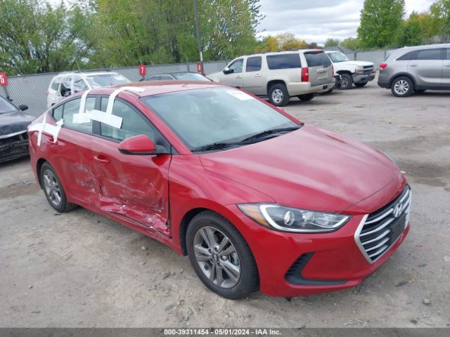 HYUNDAI ELANTRA 2018 5npd84lf0jh333269