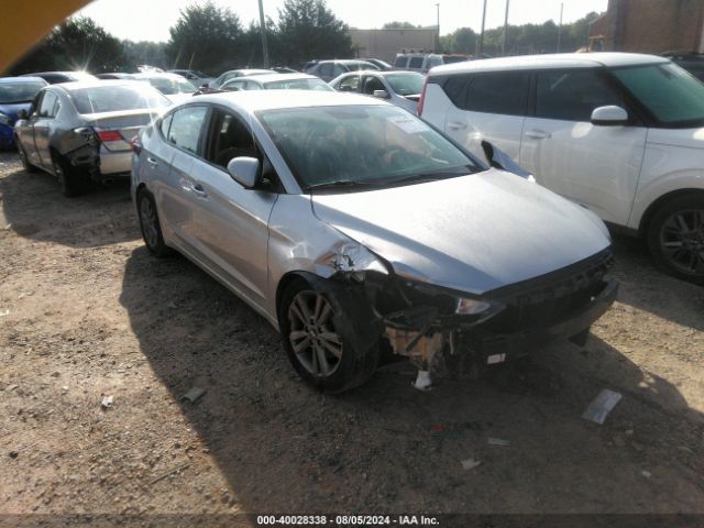 HYUNDAI ELANTRA 2018 5npd84lf0jh334535