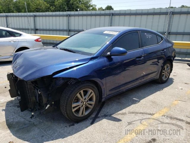 HYUNDAI ELANTRA 2018 5npd84lf0jh398509