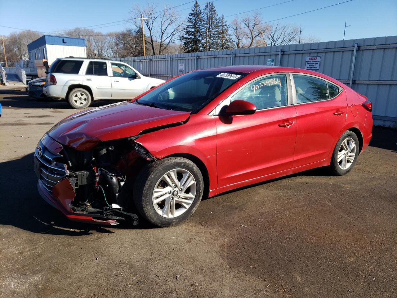 HYUNDAI ELANTRA 2019 5npd84lf0kh403225