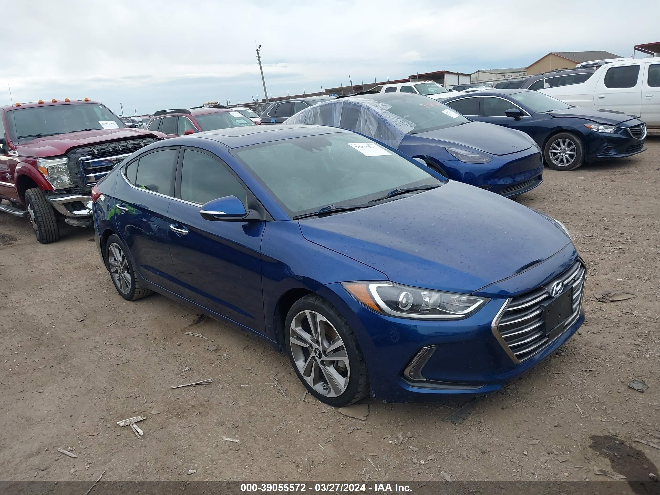 HYUNDAI ELANTRA 2017 5npd84lf1hh044816