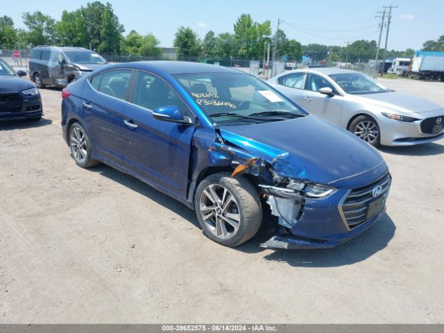 HYUNDAI ELANTRA 2017 5npd84lf1hh049529