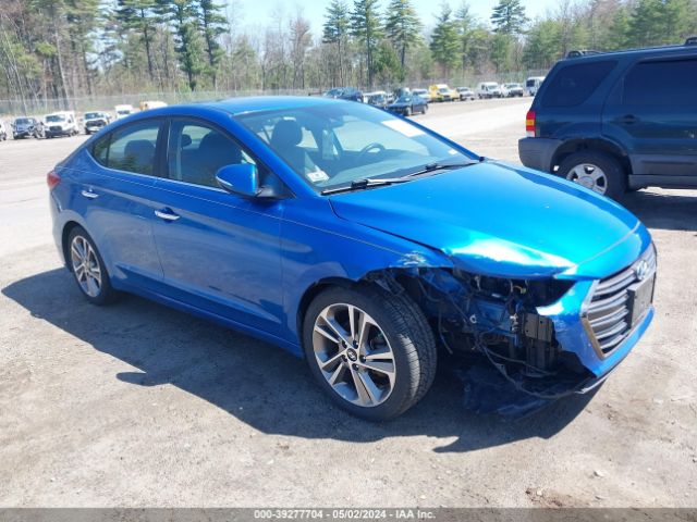 HYUNDAI ELANTRA 2017 5npd84lf1hh120311