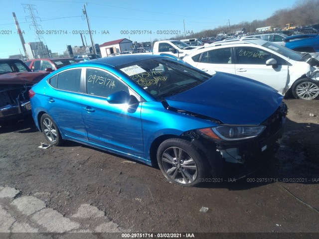 HYUNDAI ELANTRA 2018 5npd84lf1jh223816