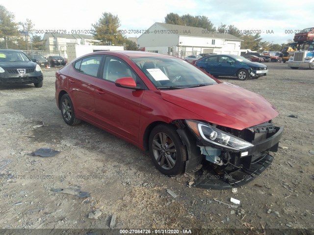 HYUNDAI ELANTRA 2018 5npd84lf1jh233388