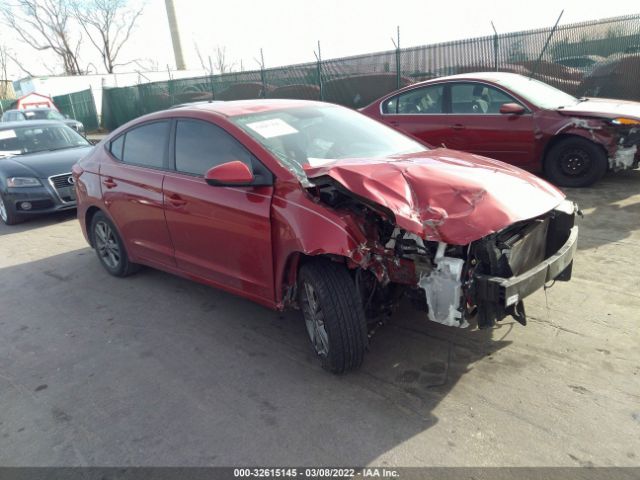 HYUNDAI ELANTRA 2018 5npd84lf1jh235139