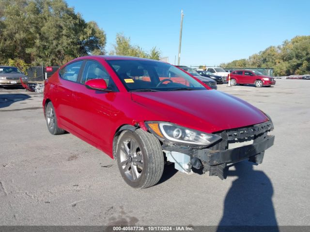 HYUNDAI ELANTRA 2018 5npd84lf1jh243516