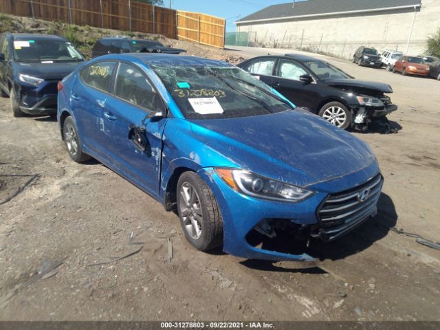 HYUNDAI ELANTRA 2018 5npd84lf1jh245900