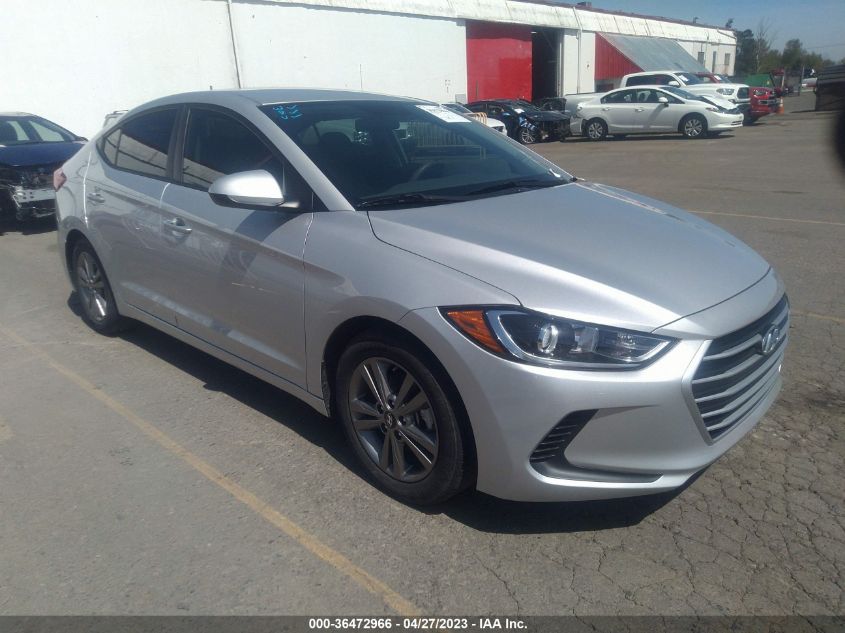 HYUNDAI ELANTRA 2018 5npd84lf1jh268478