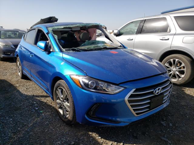 HYUNDAI ELANTRA 2018 5npd84lf1jh285300