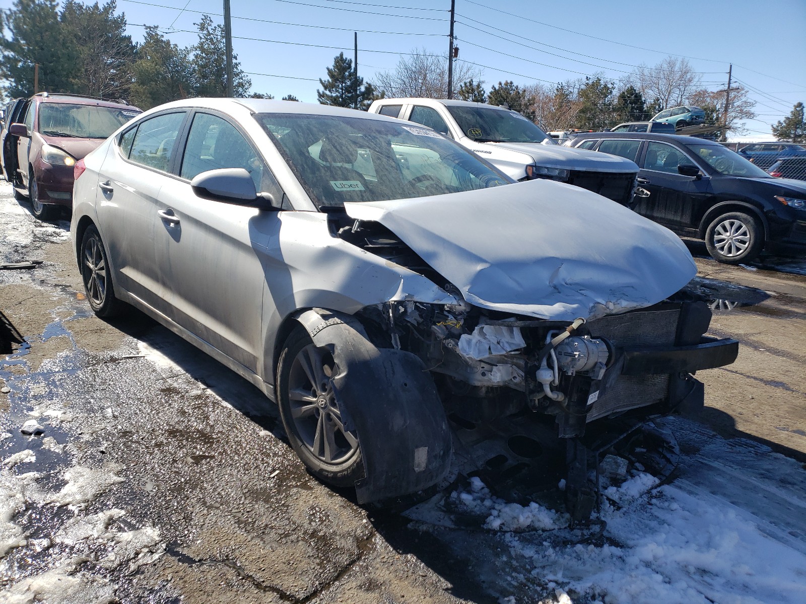 HYUNDAI ELANTRA SE 2018 5npd84lf1jh289847