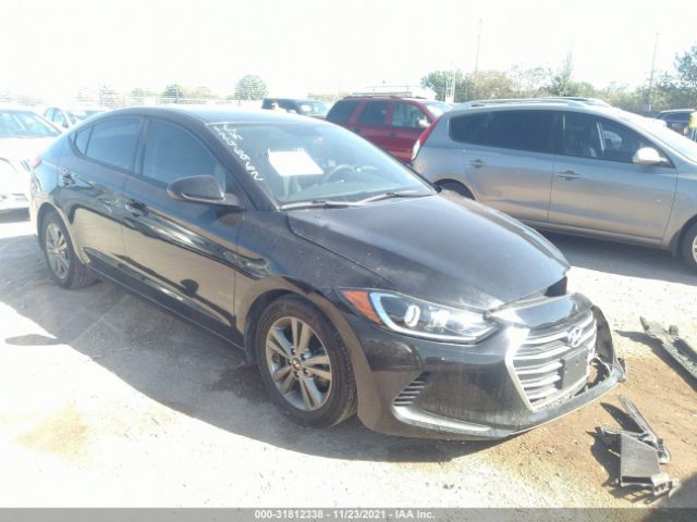 HYUNDAI ELANTRA 2018 5npd84lf1jh294904