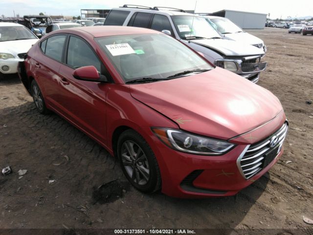 HYUNDAI ELANTRA 2018 5npd84lf1jh298841