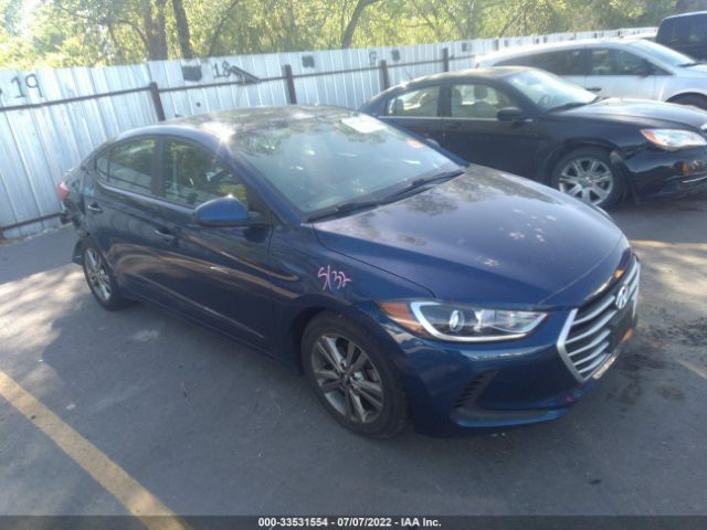 HYUNDAI ELANTRA 2018 5npd84lf1jh299973